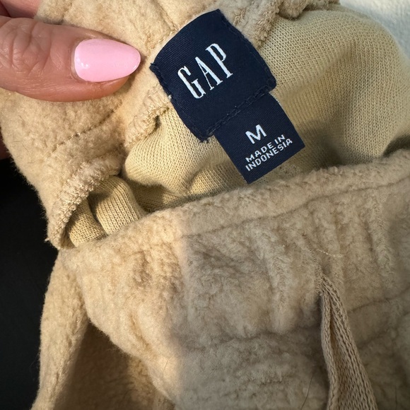 reverse cozy fleece joggers GAP - Picture 4 of 5